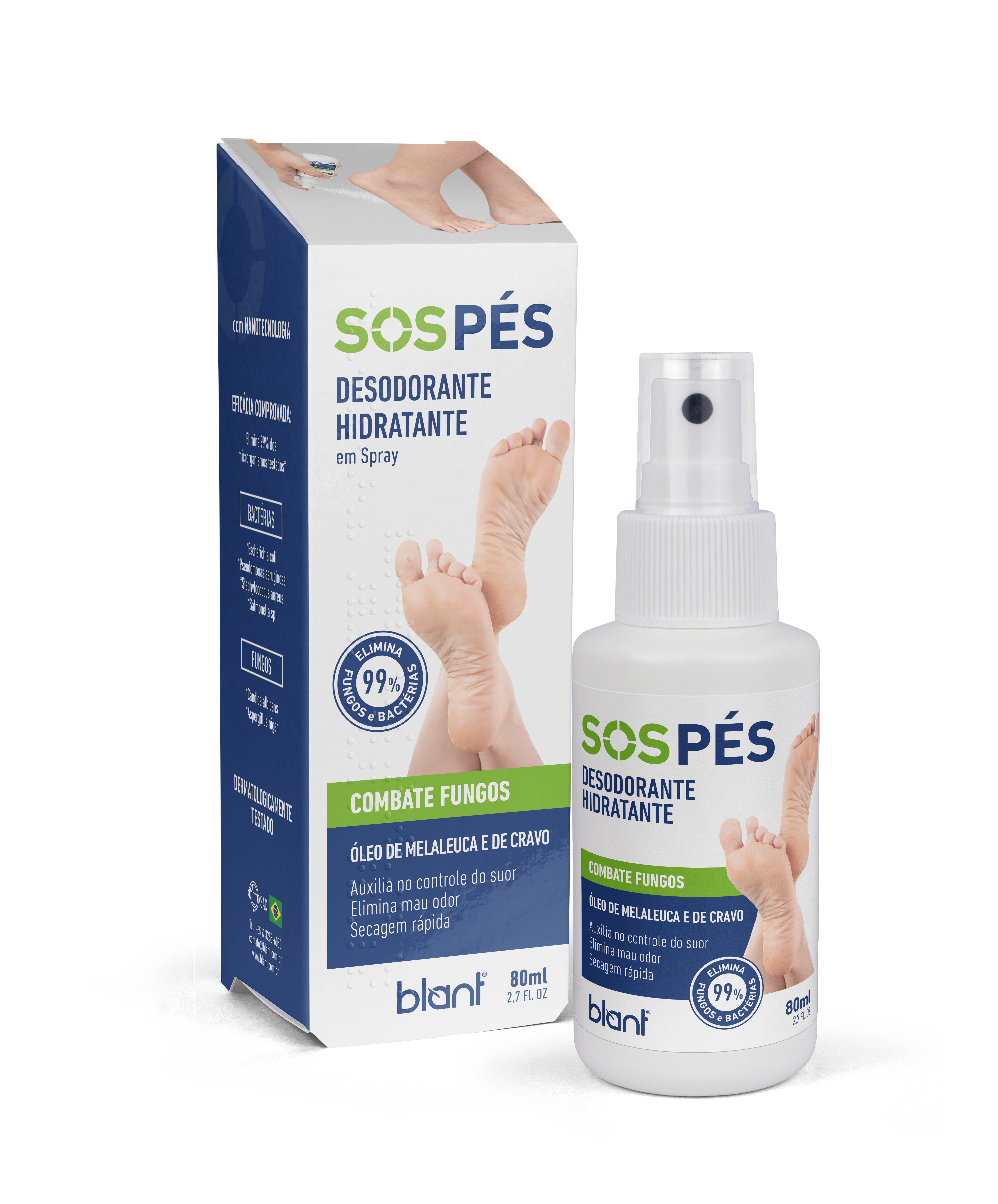 SOS PES DESODORANTE BLANT 80ML