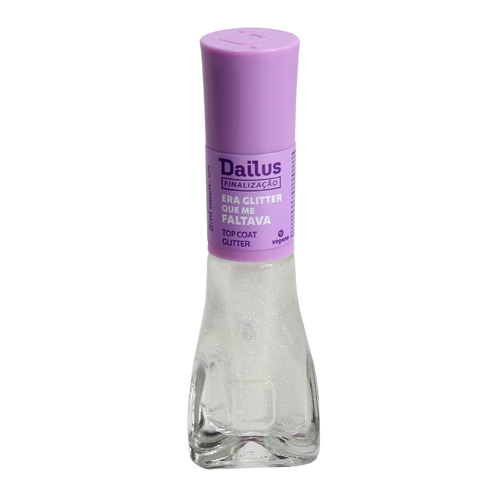 ESMALTE-TOP COAT GLITTER-ERA GLITTER QUE