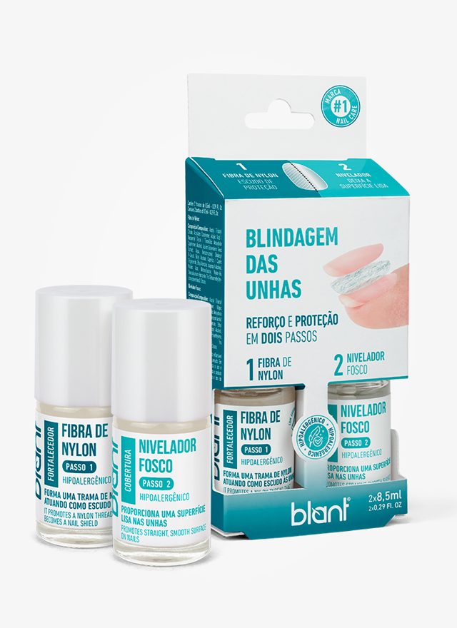 KIT BLINDAGEM DAS UNHAS BLANT 2 X 8,5ML