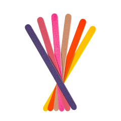 LIXA P/ UNHAS COLORIDA C/6 MUDE BEAUTY -