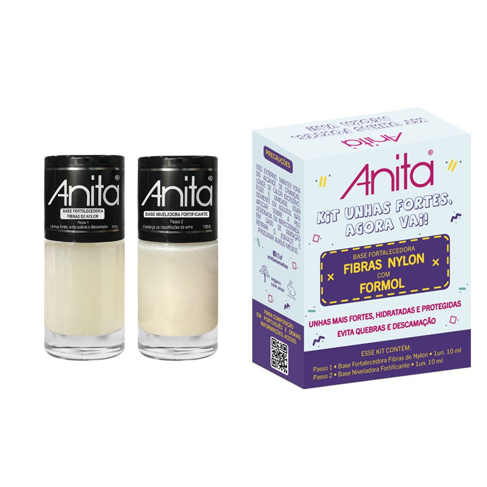 KIT UNHAS FORTES, AGORA VAI! ANITA - 111