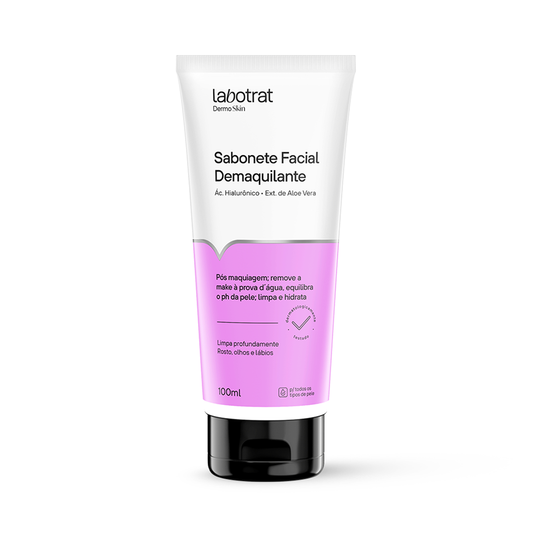 SABONETE FACIAL DEMAQ 100ML LABOTRAT