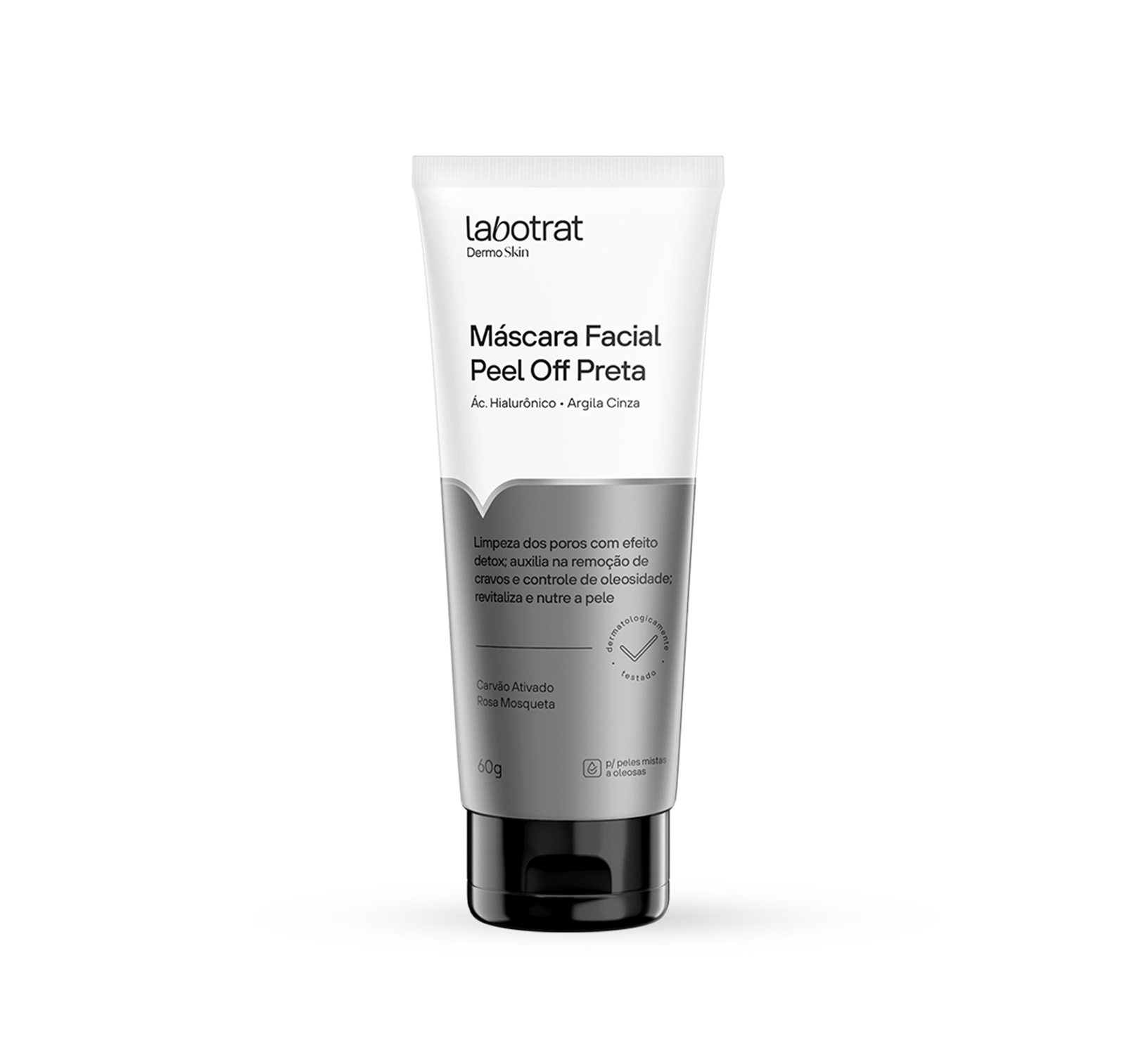 MASC PEEL OFF PRETA 60G LABOTRAT