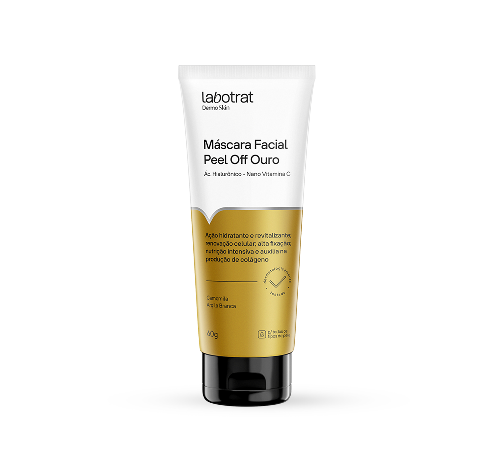MASC PEEL OFF OURO 60G LABOTRAT