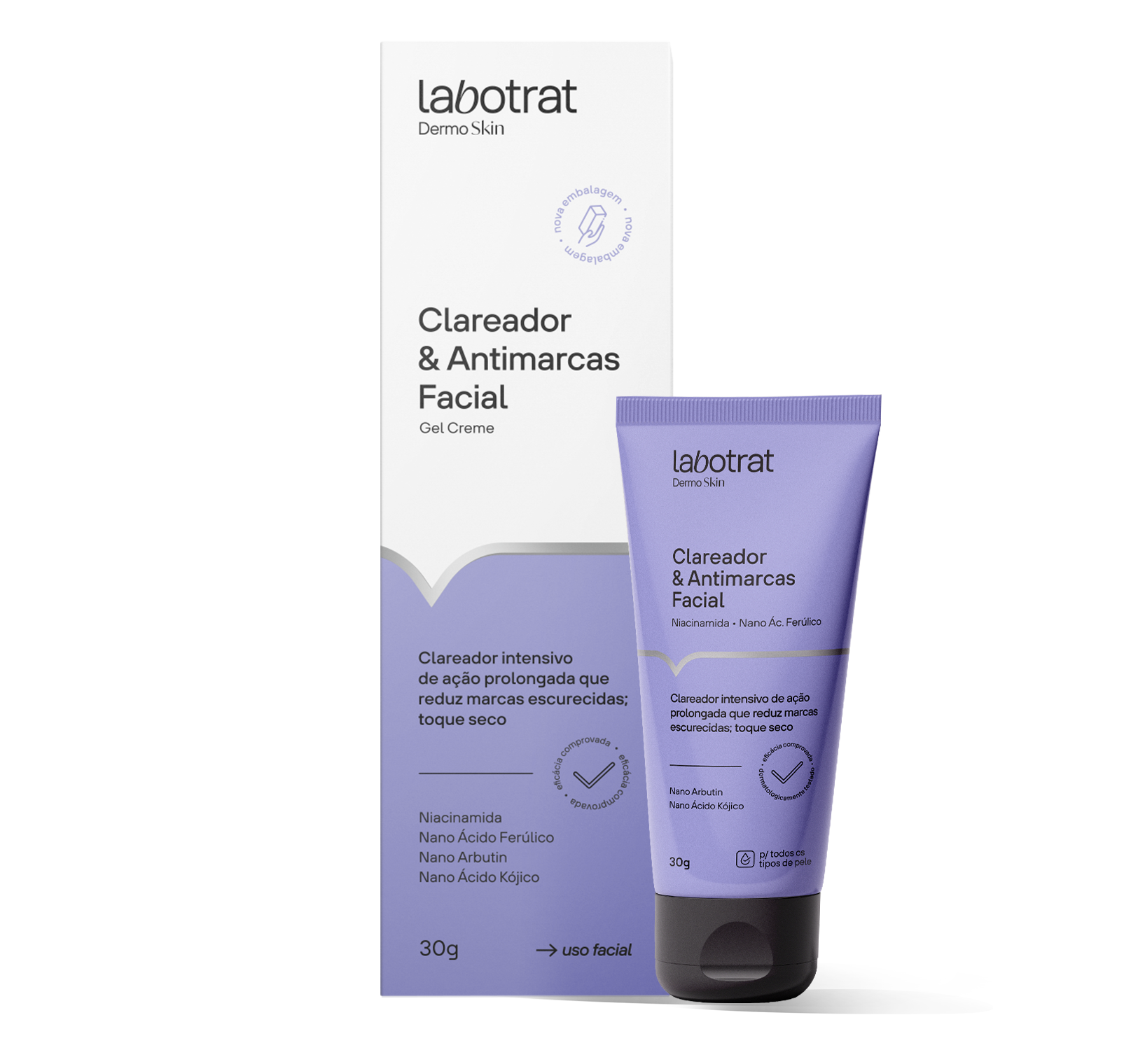 CLAREADOR FACIAL 30G LABOTRAT