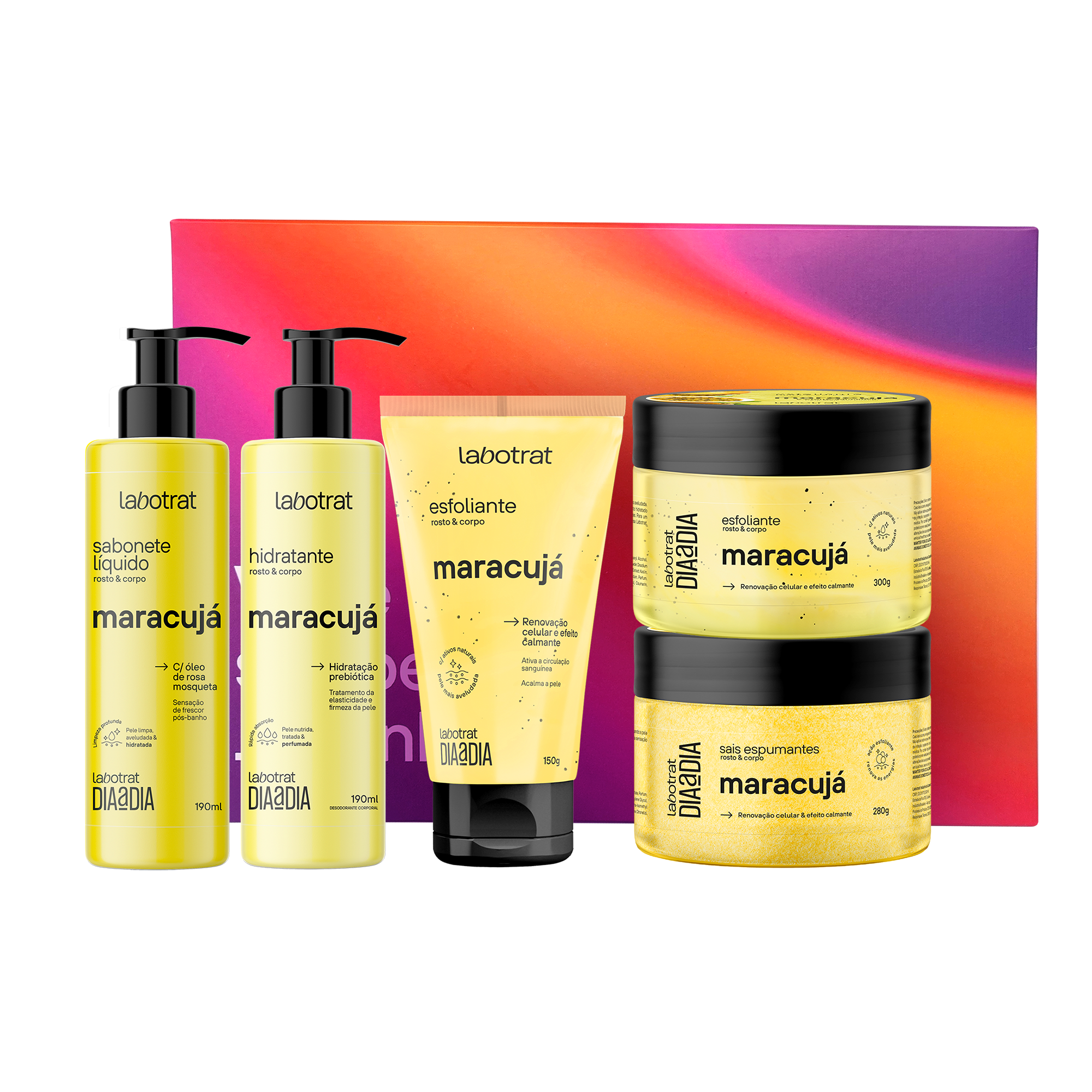 KIT MARACUJA C/ 5 ITENS LABOTRAT
