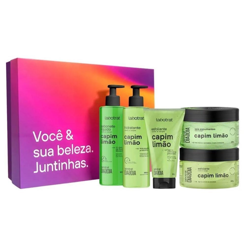 KIT CAPIM LIMAO C/ 5 ITENS LABOTRAT