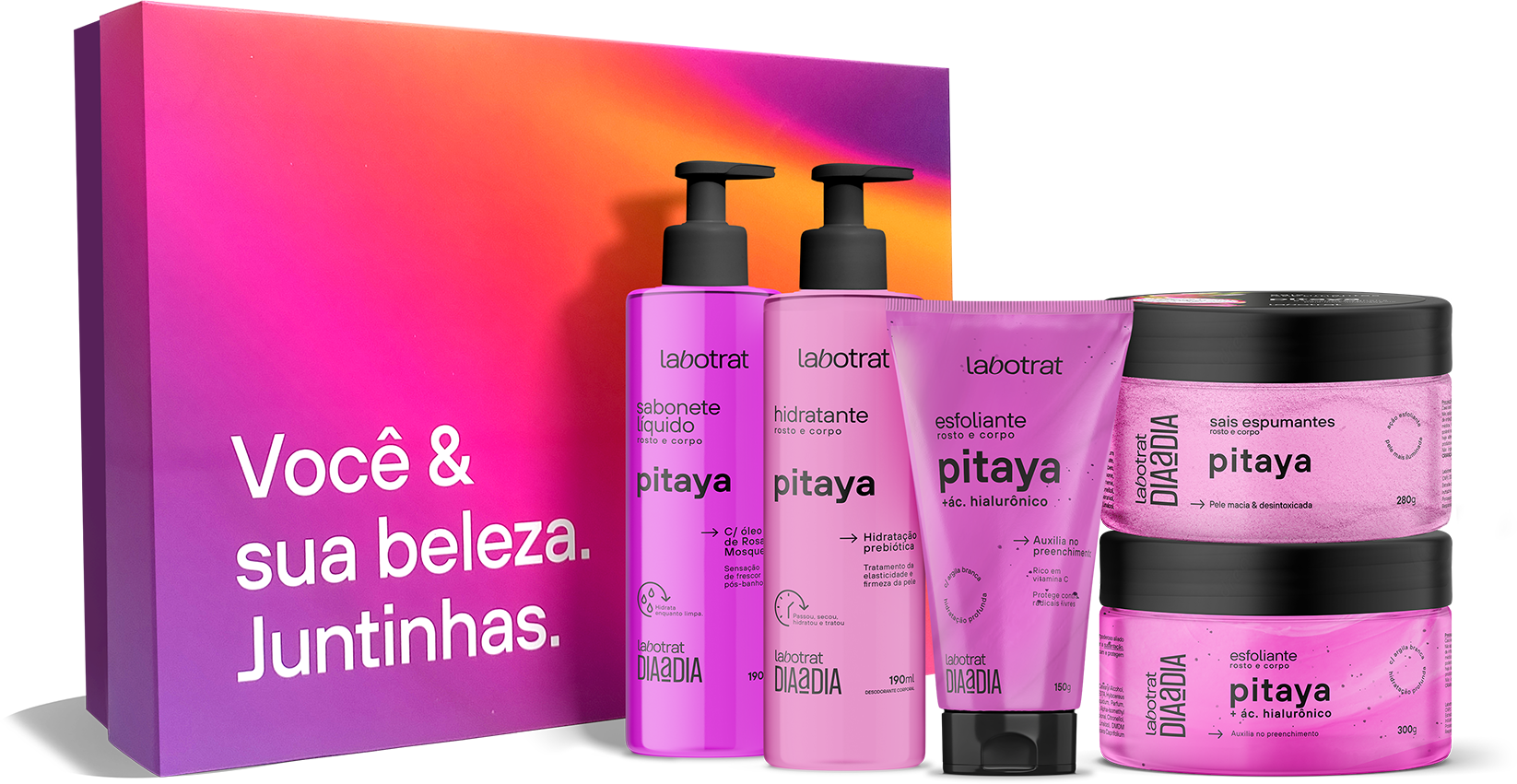 KIT PITAYA C/ 5 ITENS LABOTRAT