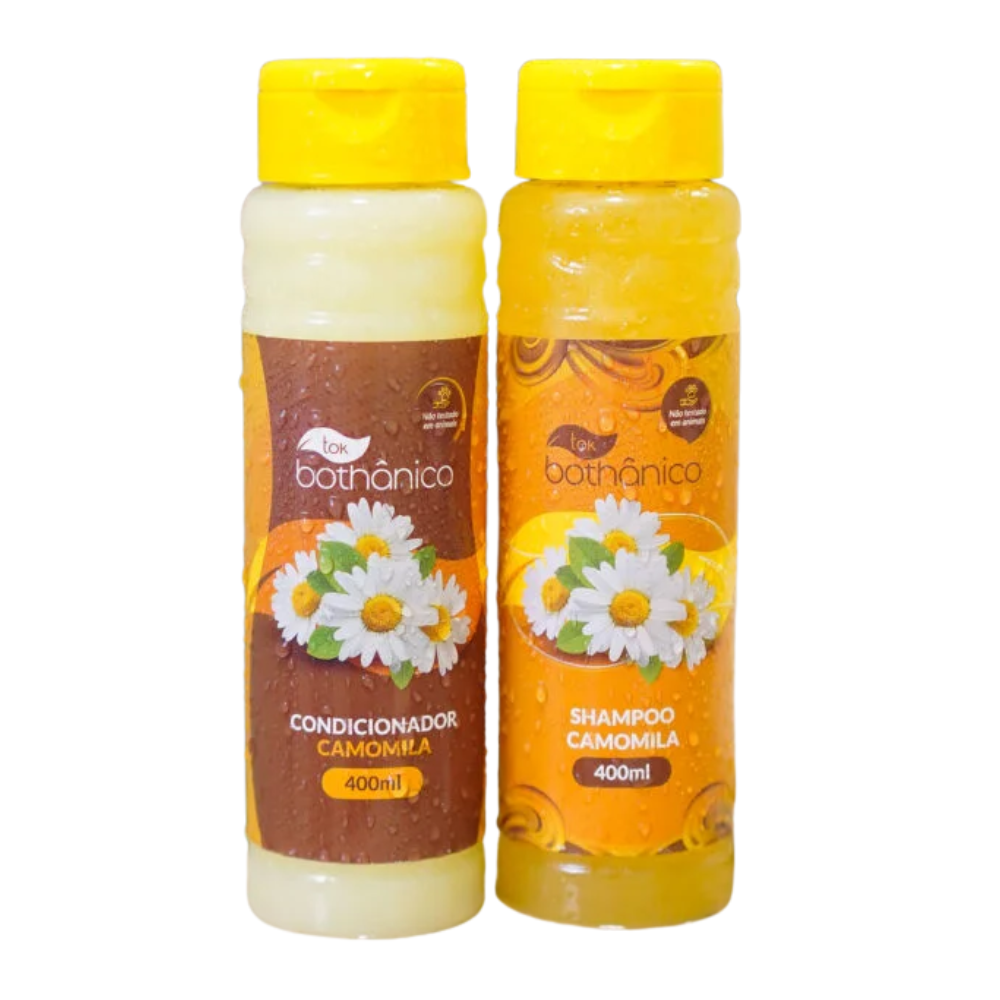 KIT SH. TOK BOTHANICO CAMOMILA 2X400ML