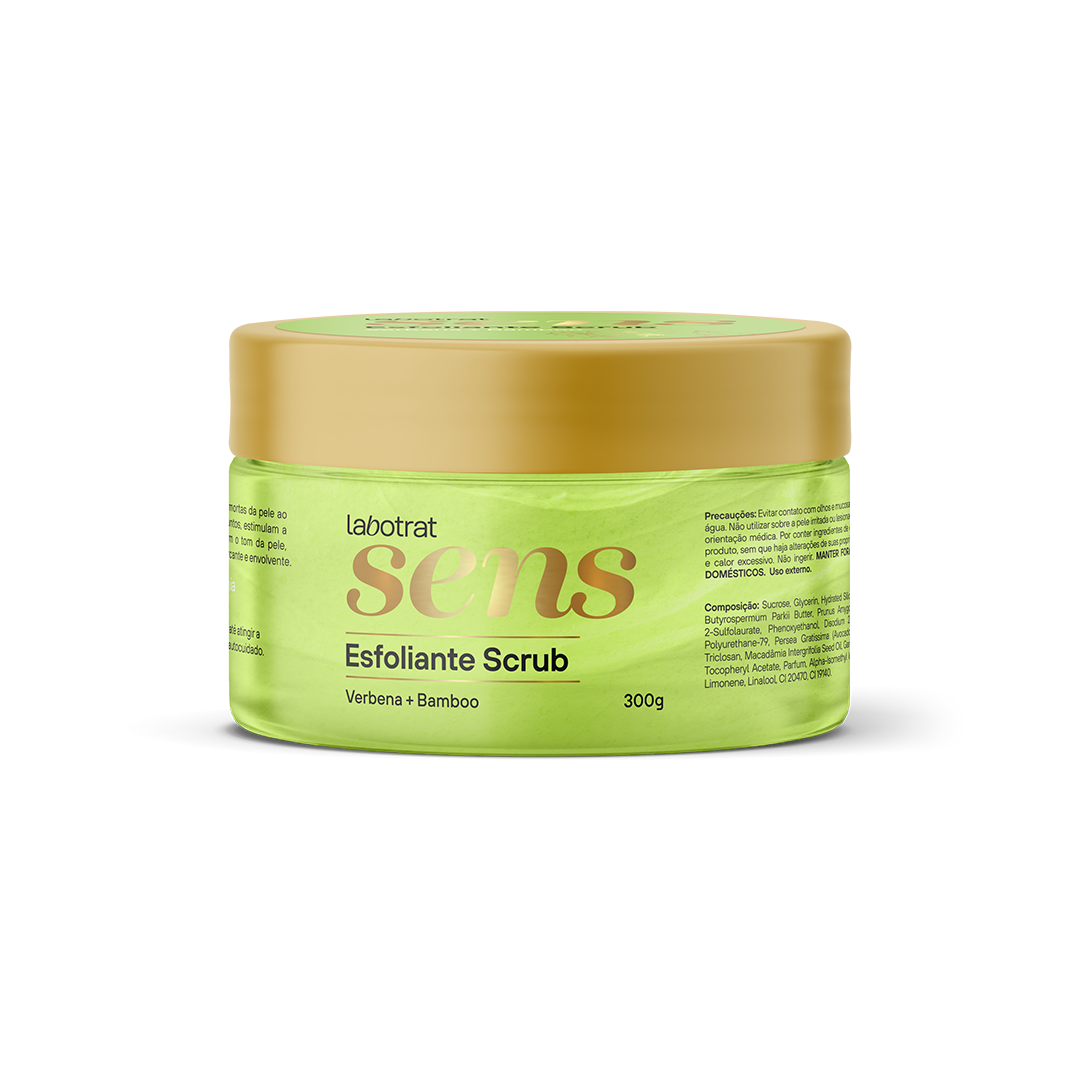 ESFOLIANTE SCRUB VERBENA E BAMBOO SENS 3