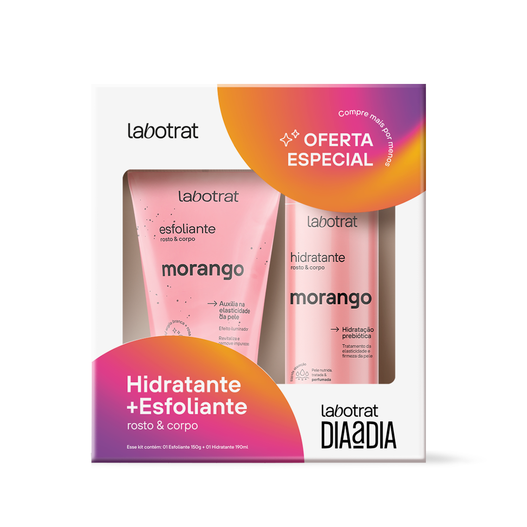KIT HID  + ESFOLIANTE MORANGO LABOTRAT