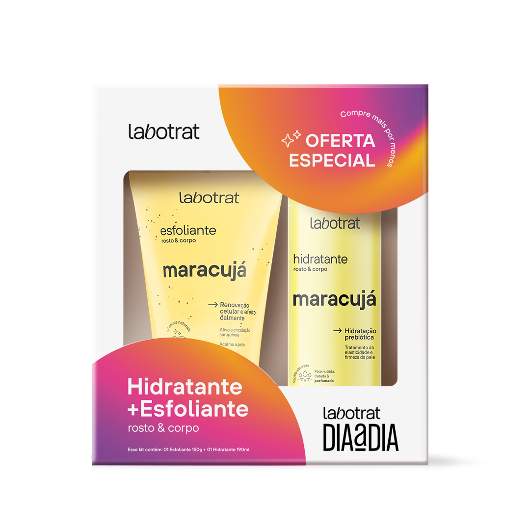 KIT HID + ESFOLIANTE MARACUJA LABOTRAT