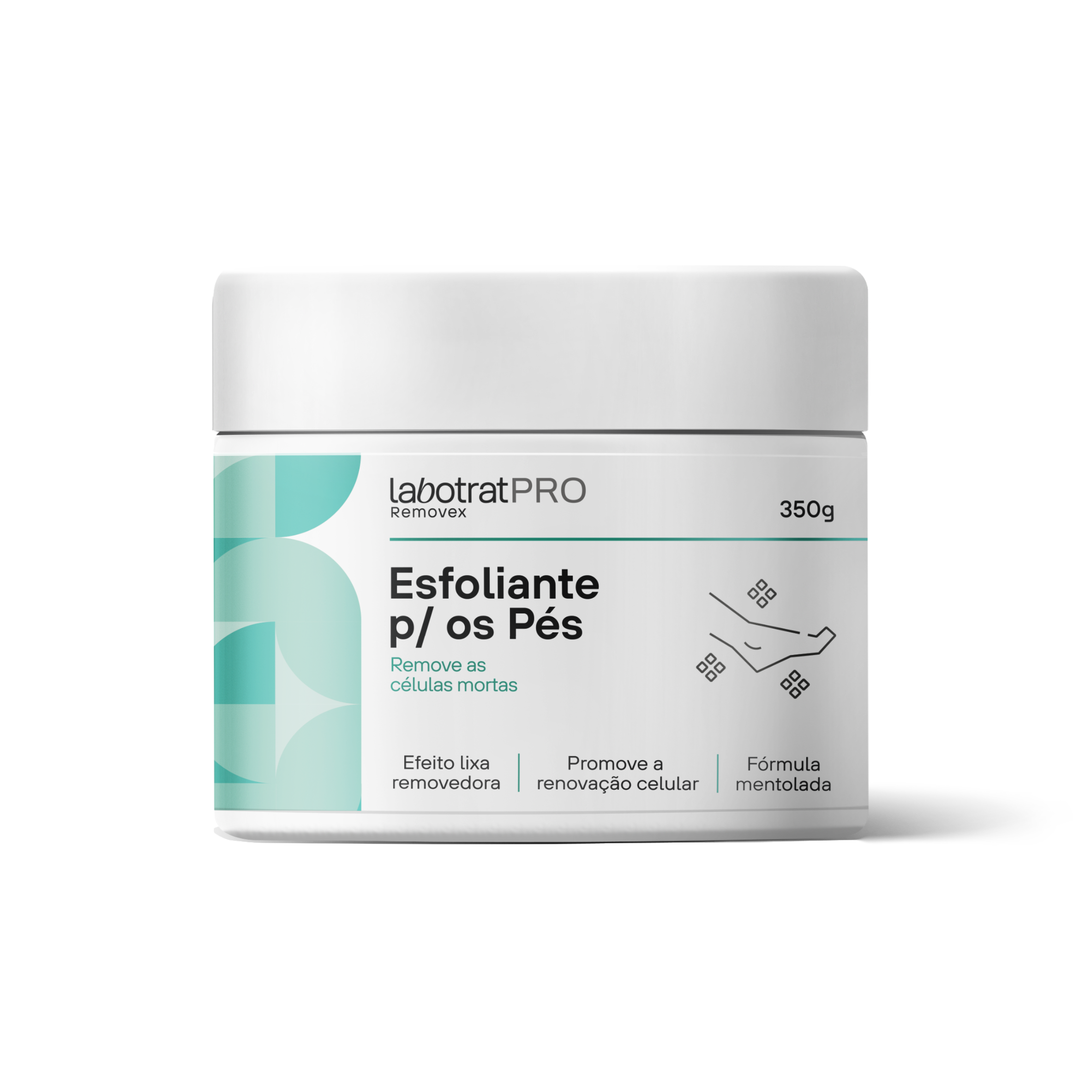 ESFOLIANTE PARA OS PÉS 350G LABOTRAT