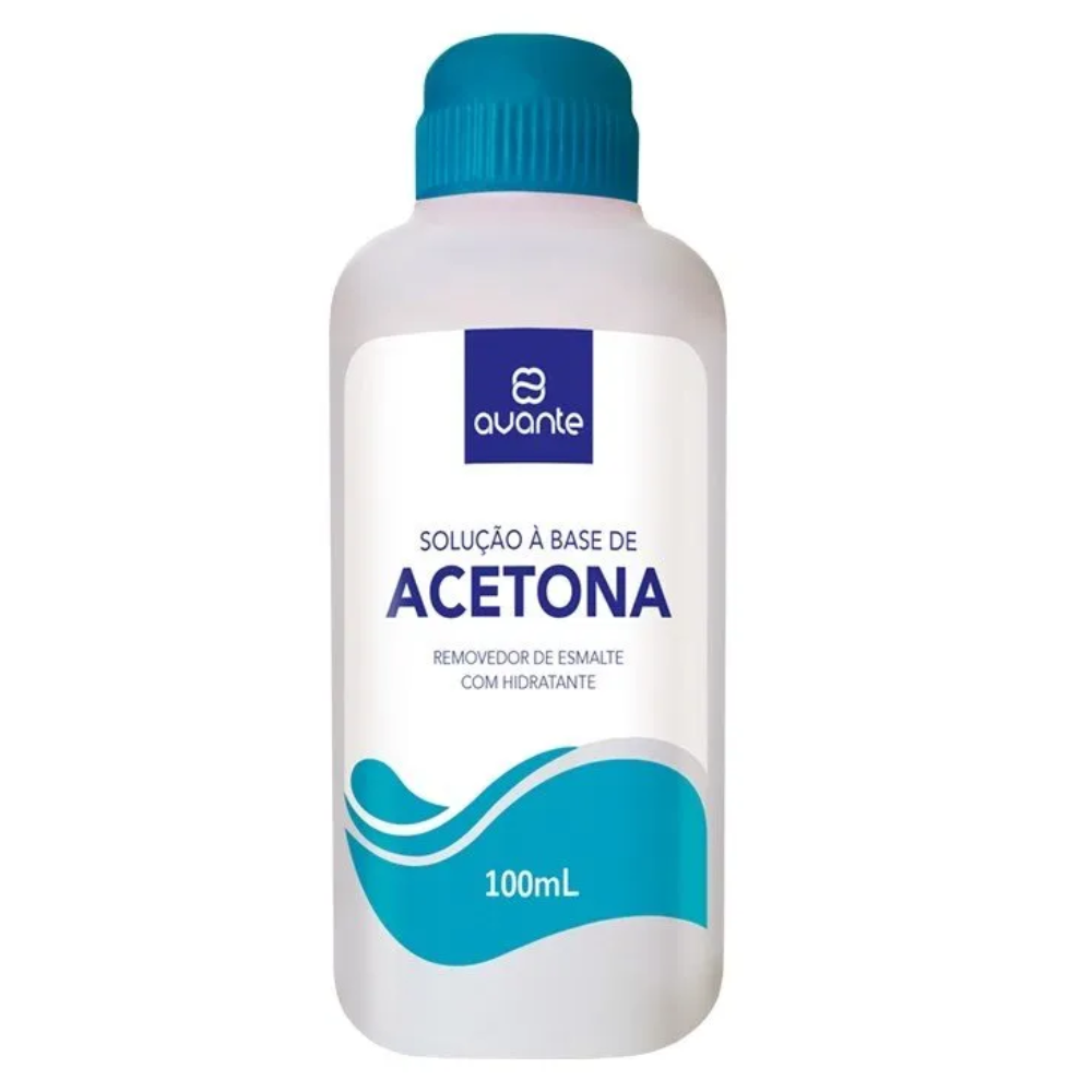 REMOVEDOR COM ACETONA AZUL 100ML -  2