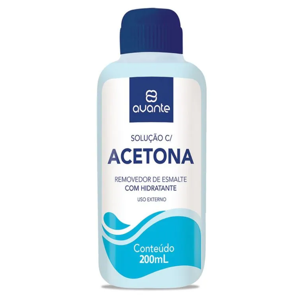 REMOVEDOR COM ACETONA AZUL 200ML - 3