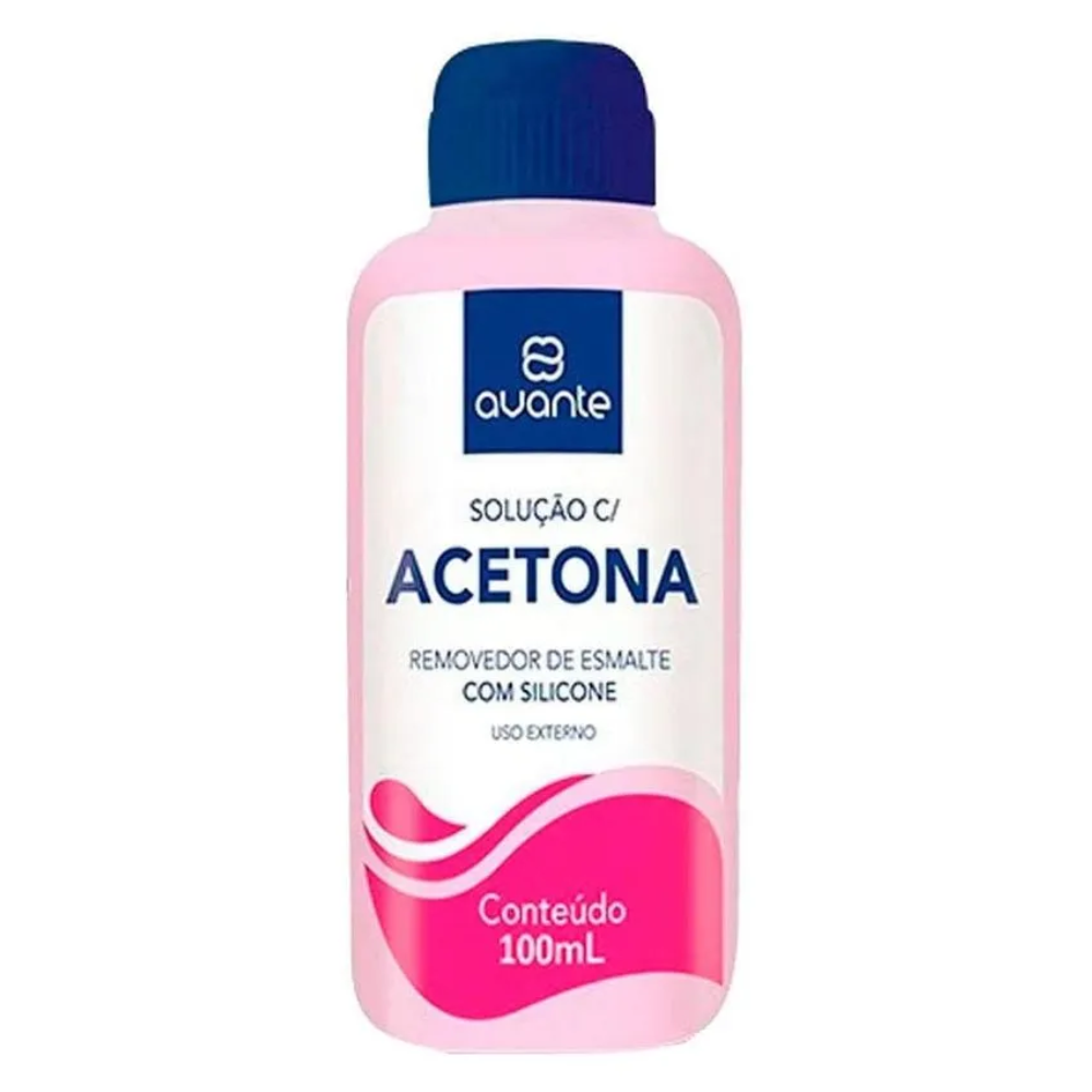 REMOVEDOR COM ACETONA ROSA 100ML -  5