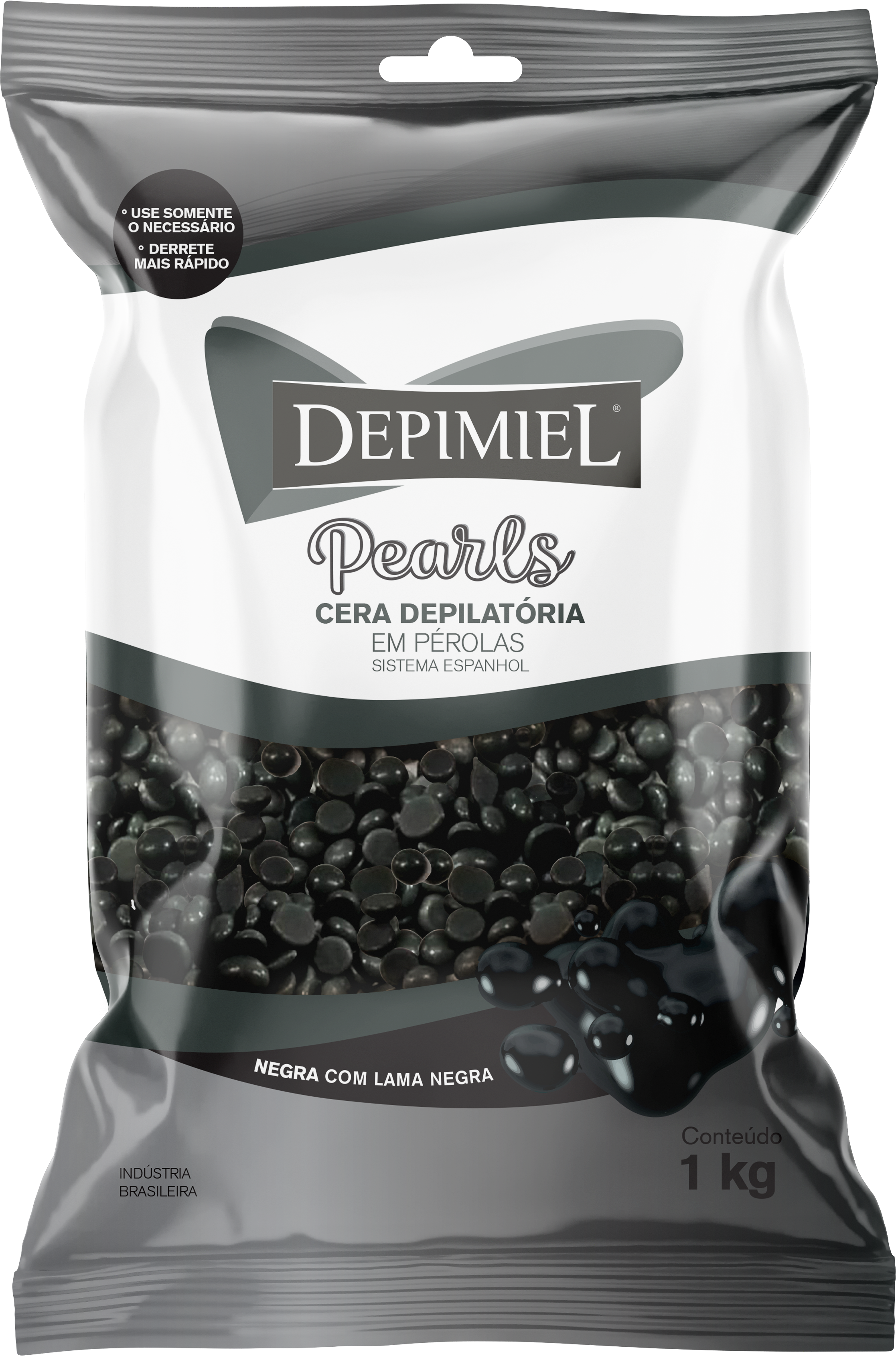 CERA DEO NEGRA 1KG  DEPIMIEL - 1191