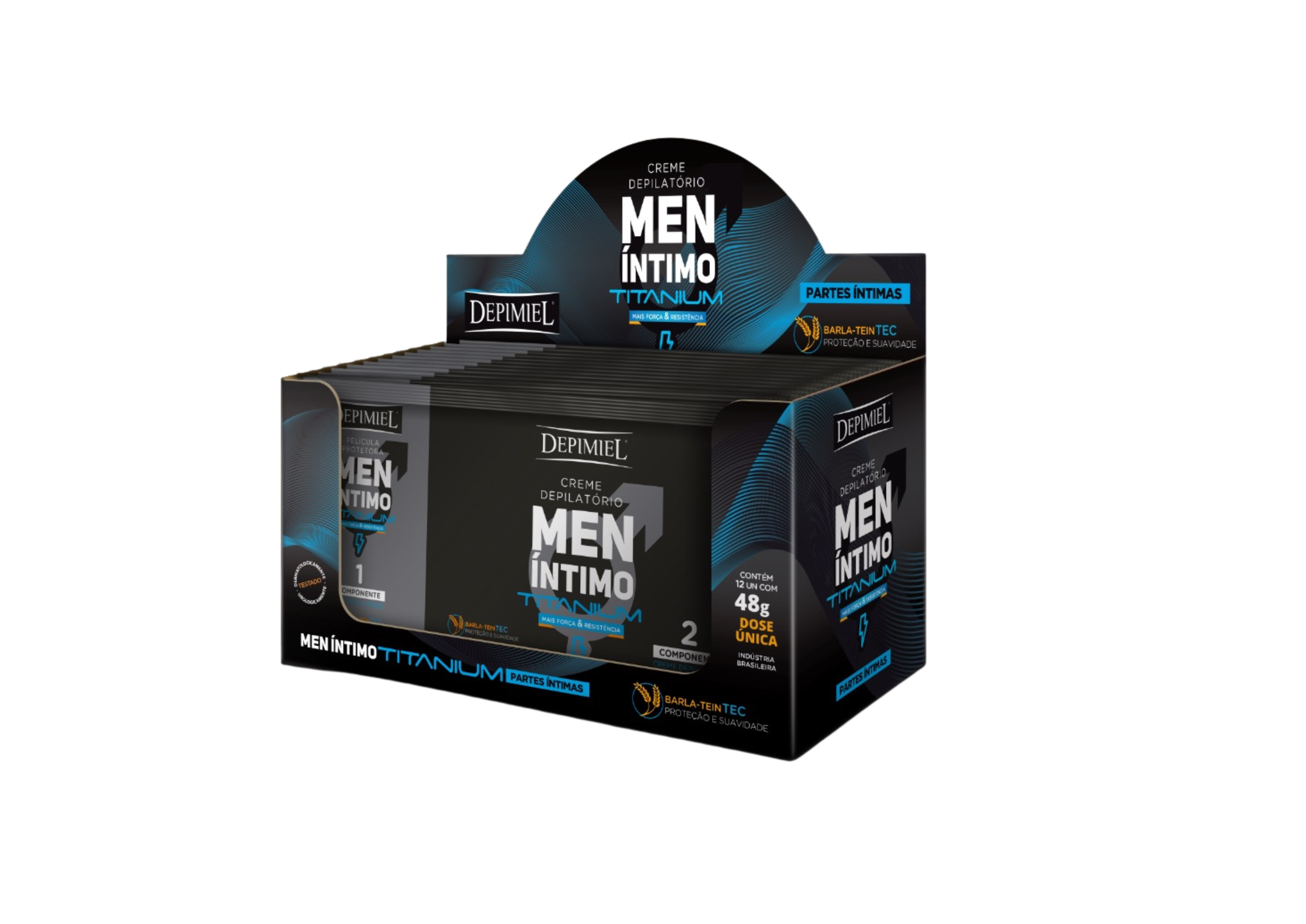 CREME DEPIL MEN INTIMO SACHE 48G - 1387