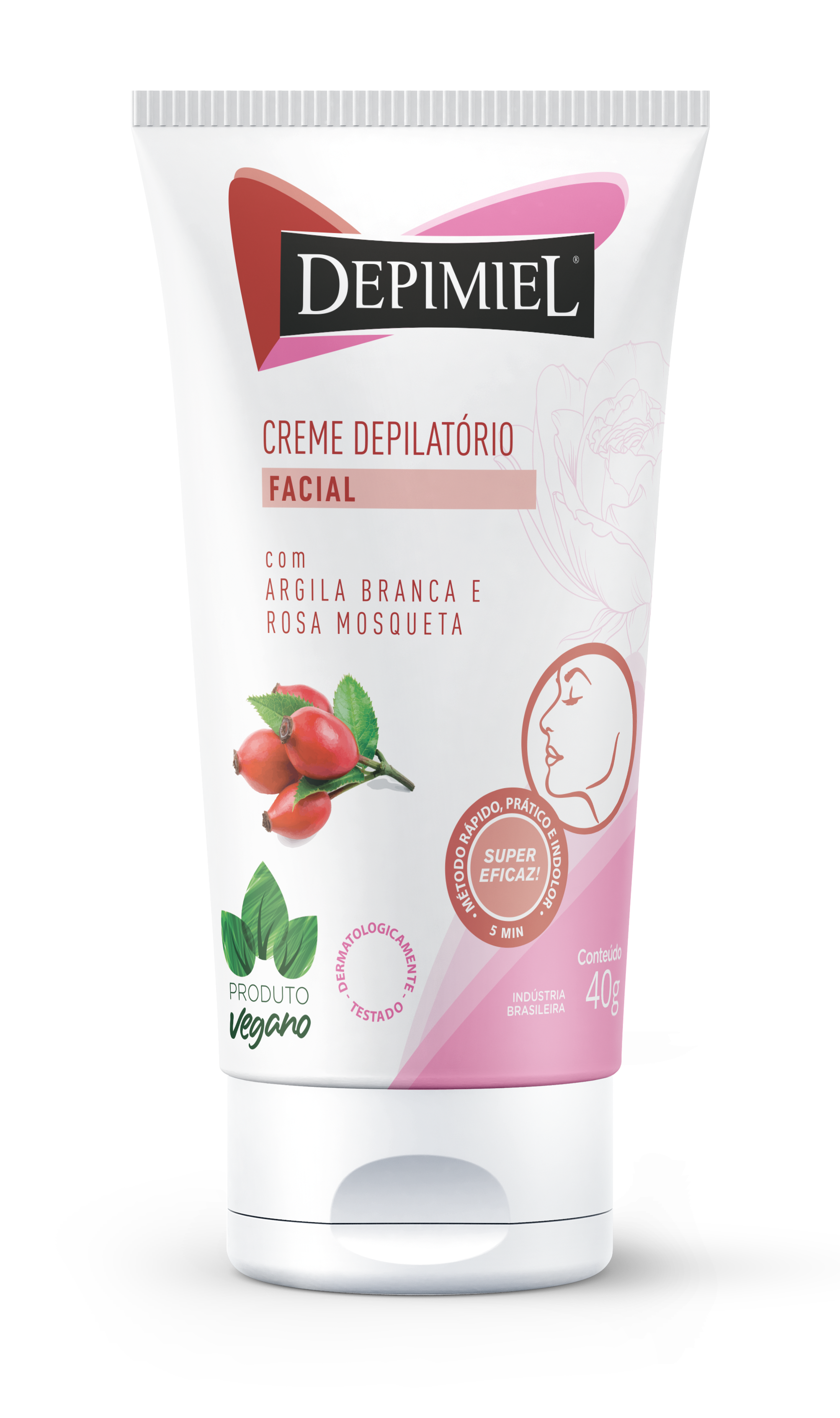 CREME DEPIL A BRANCA E R MOSQ 120G -1345