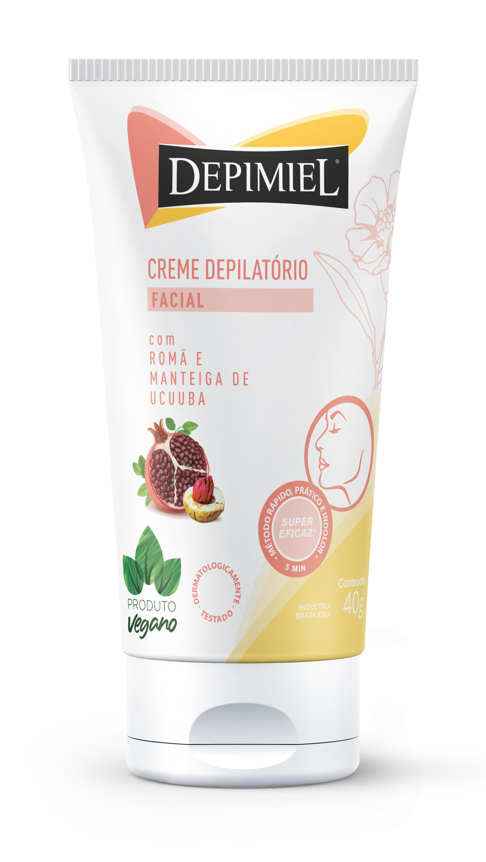 CREME DEPIL ROMA E M UCUUBA 40G - 1354