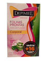 FOLHA DEPIL CORP PRONTA 16 FOLHAS - 1254