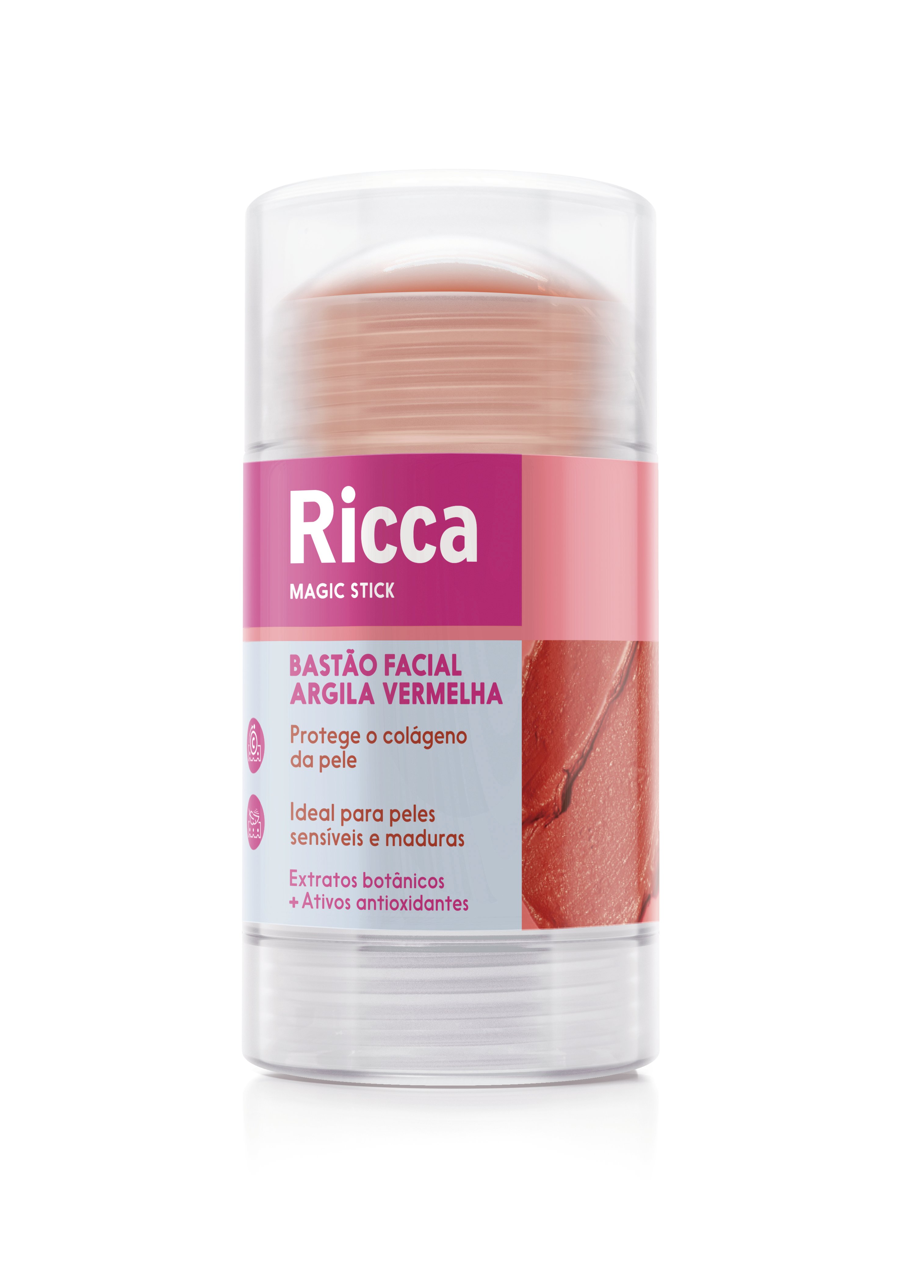 BASTAO FAC ARGILA VERMELHA RICCA - 3806