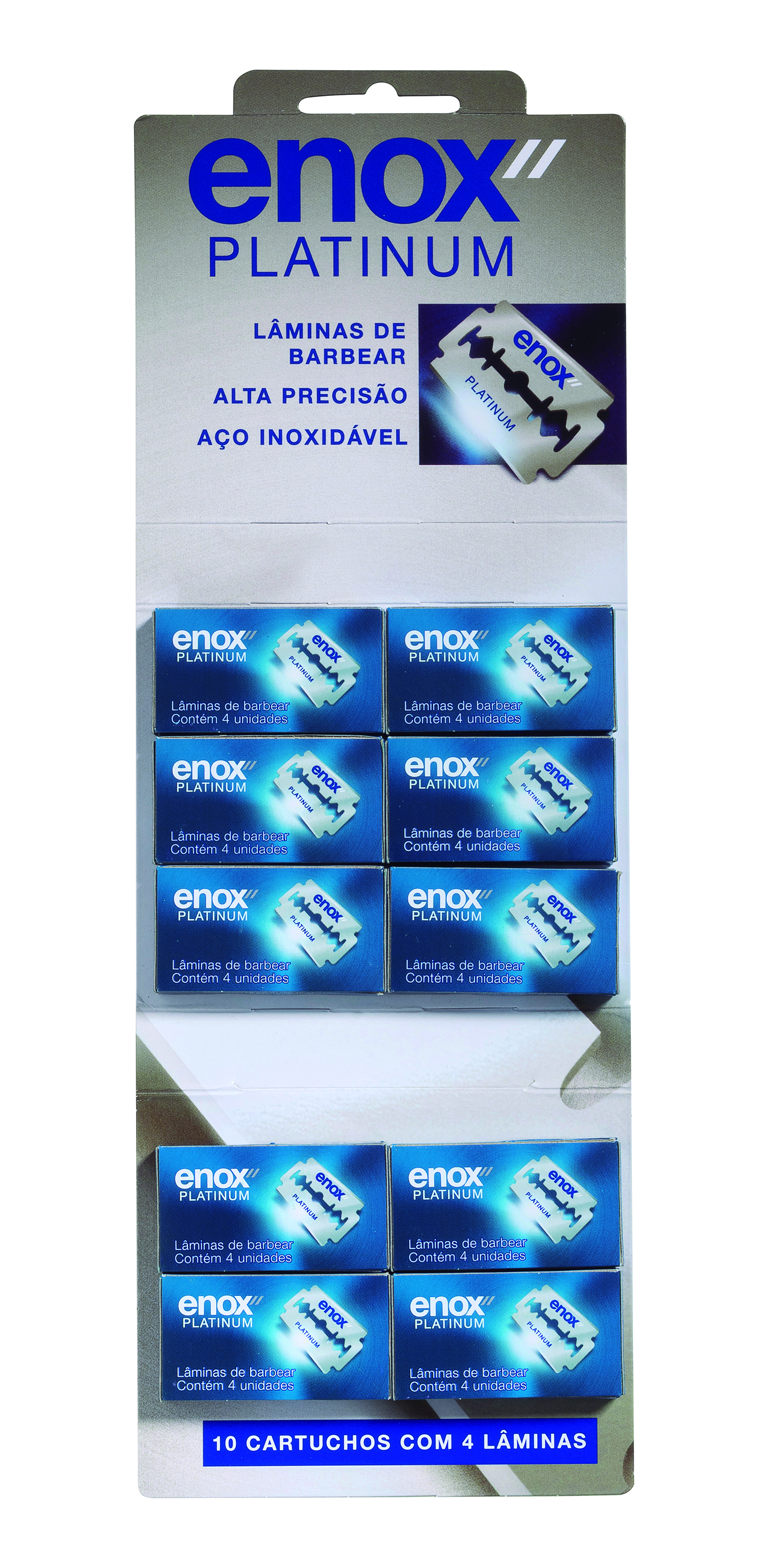 LAMINA DUPLO FIO ENOX PLATINUM 4UN -1754
