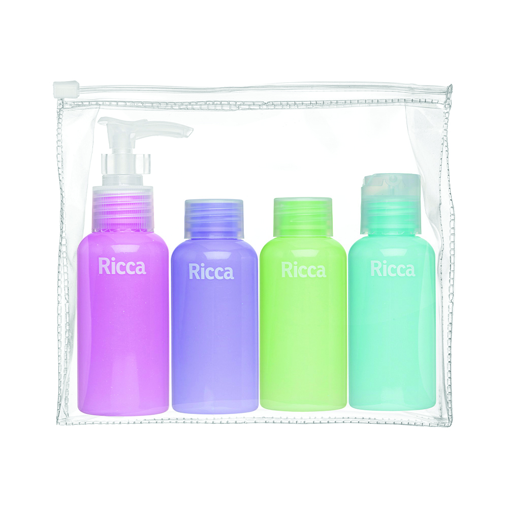 KIT FRASCO PARA VIAGEM 4UN RICCA - 3288