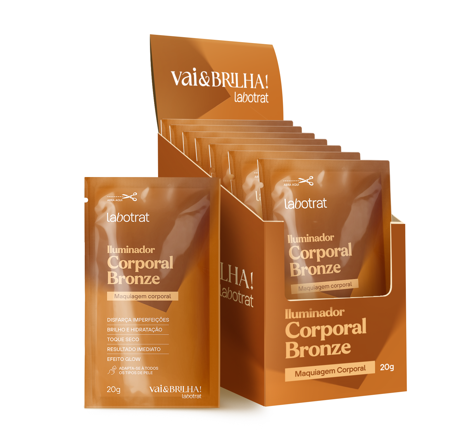 CX DISPLAY C 12UN ILUMINADOR CORP BRONZE