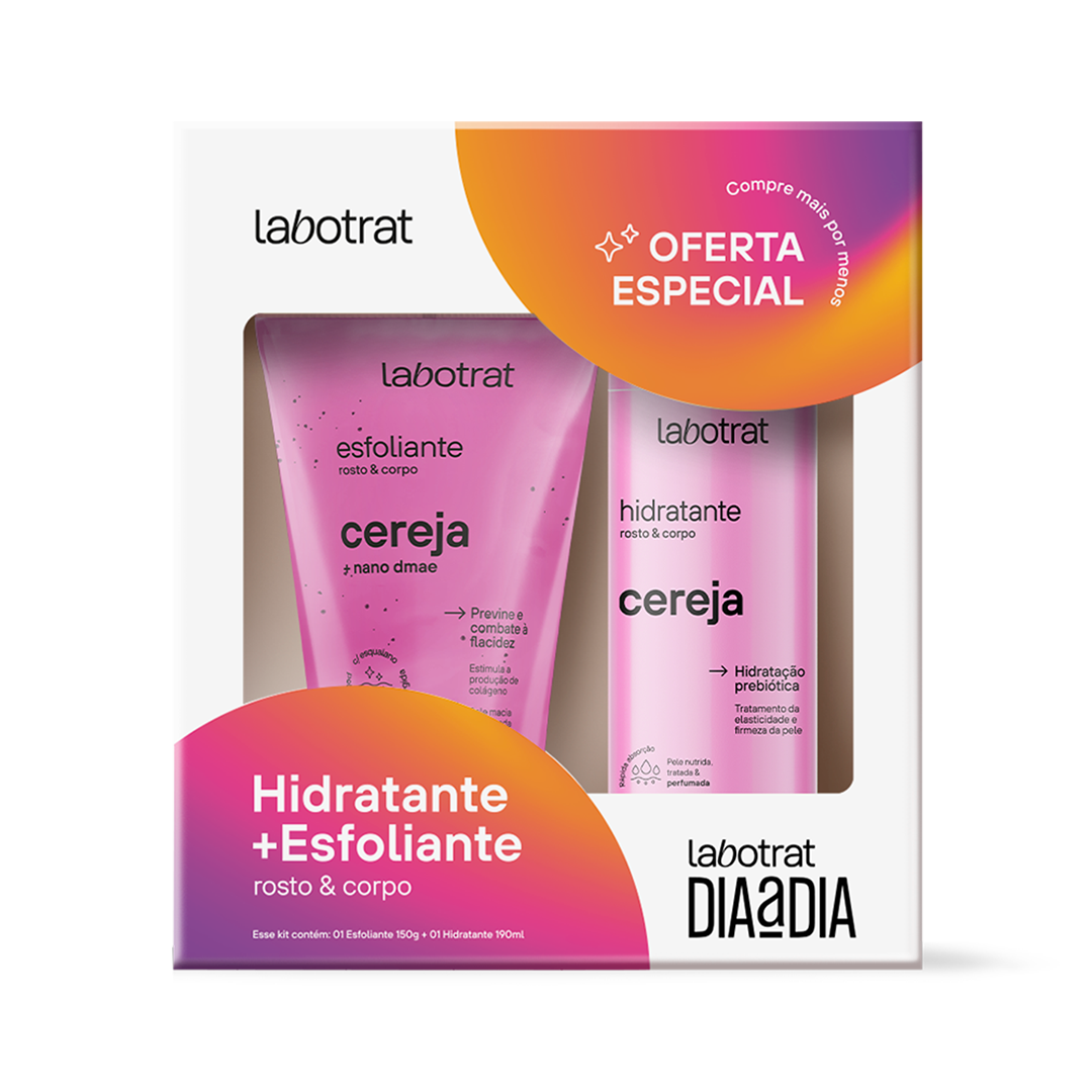 KIT HID +  ESFOLIANTE CEREJA LABOTRAT