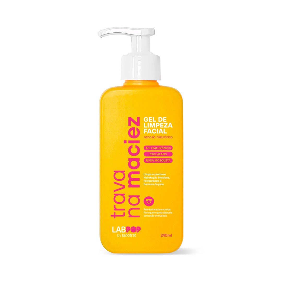 GEL DE LIMP FAC TRAVA NA MACIEZ LABPOP