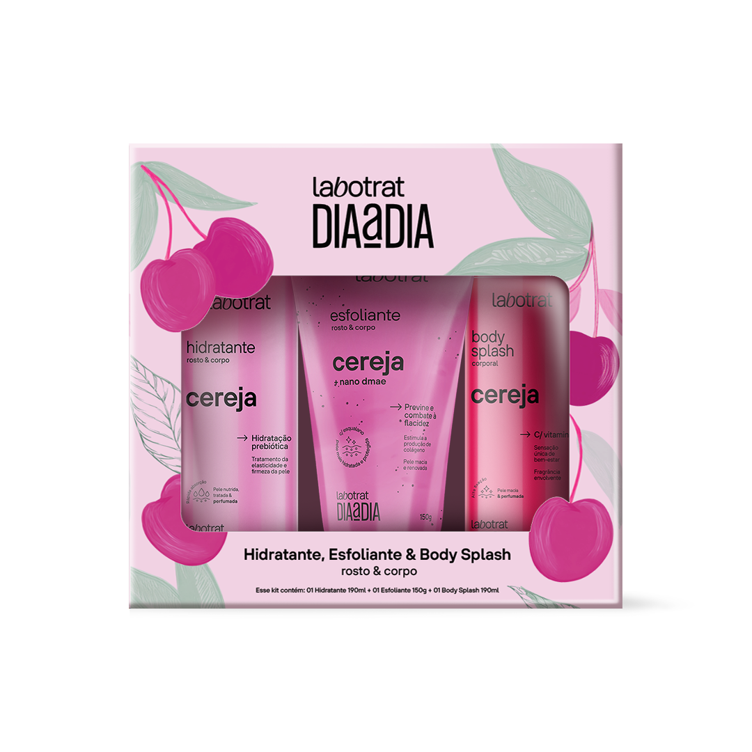 KIT CEREJA C/3 ITENS LABOTRAT