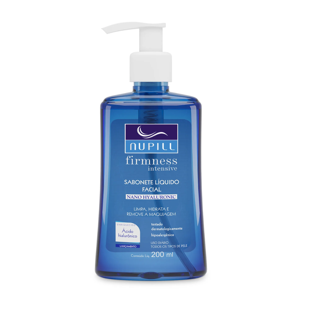 SABONETE LIQ FAC NANO HYALURONIC- NUPILL