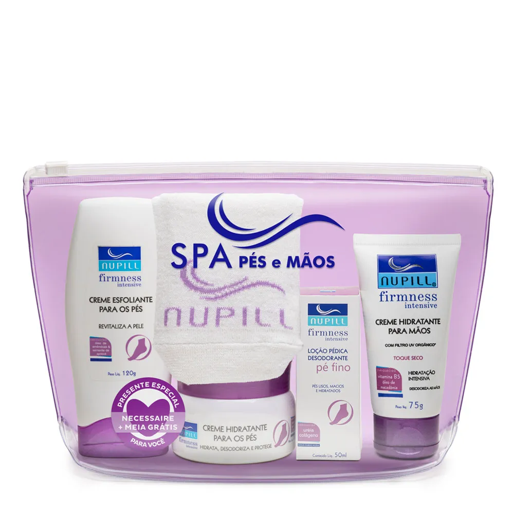 KIT SPA PES E MAOS -GRATIS BRINDE E MEIA