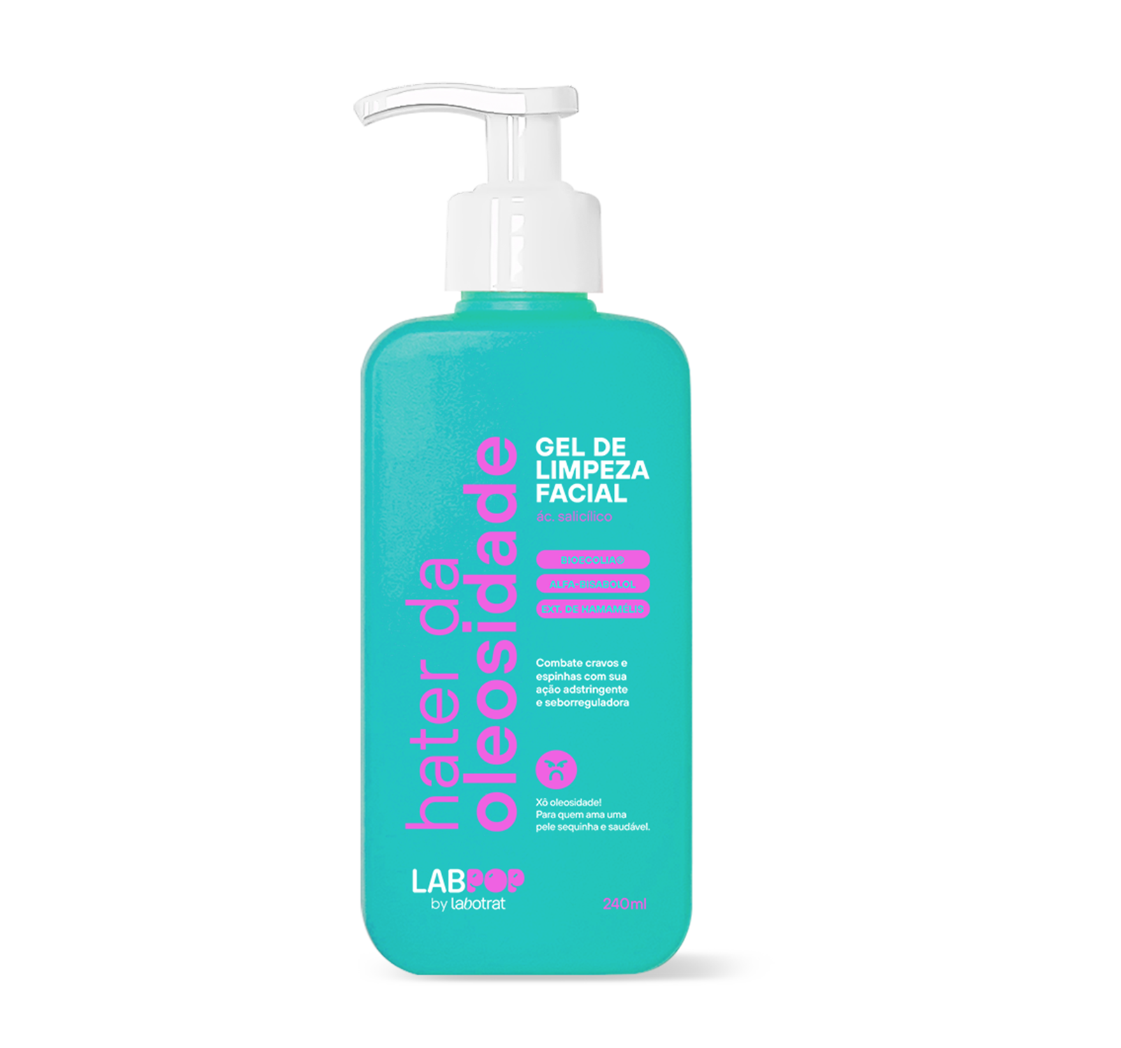 GEL DE LIMP FACIAL HATER DA OLEOSIDADE