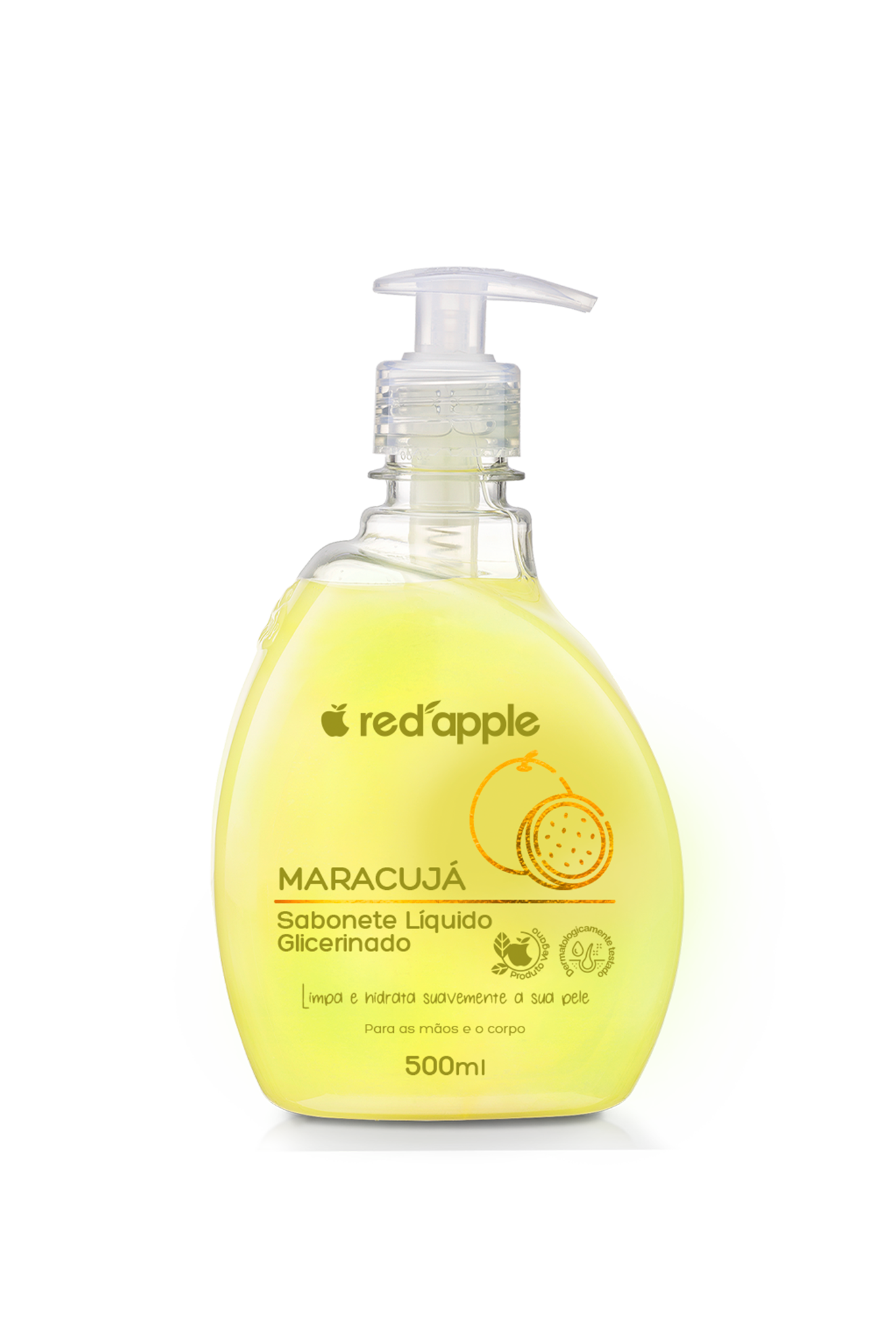 SABONETE LIQ. GLICERINADO MARACUJA 500ML