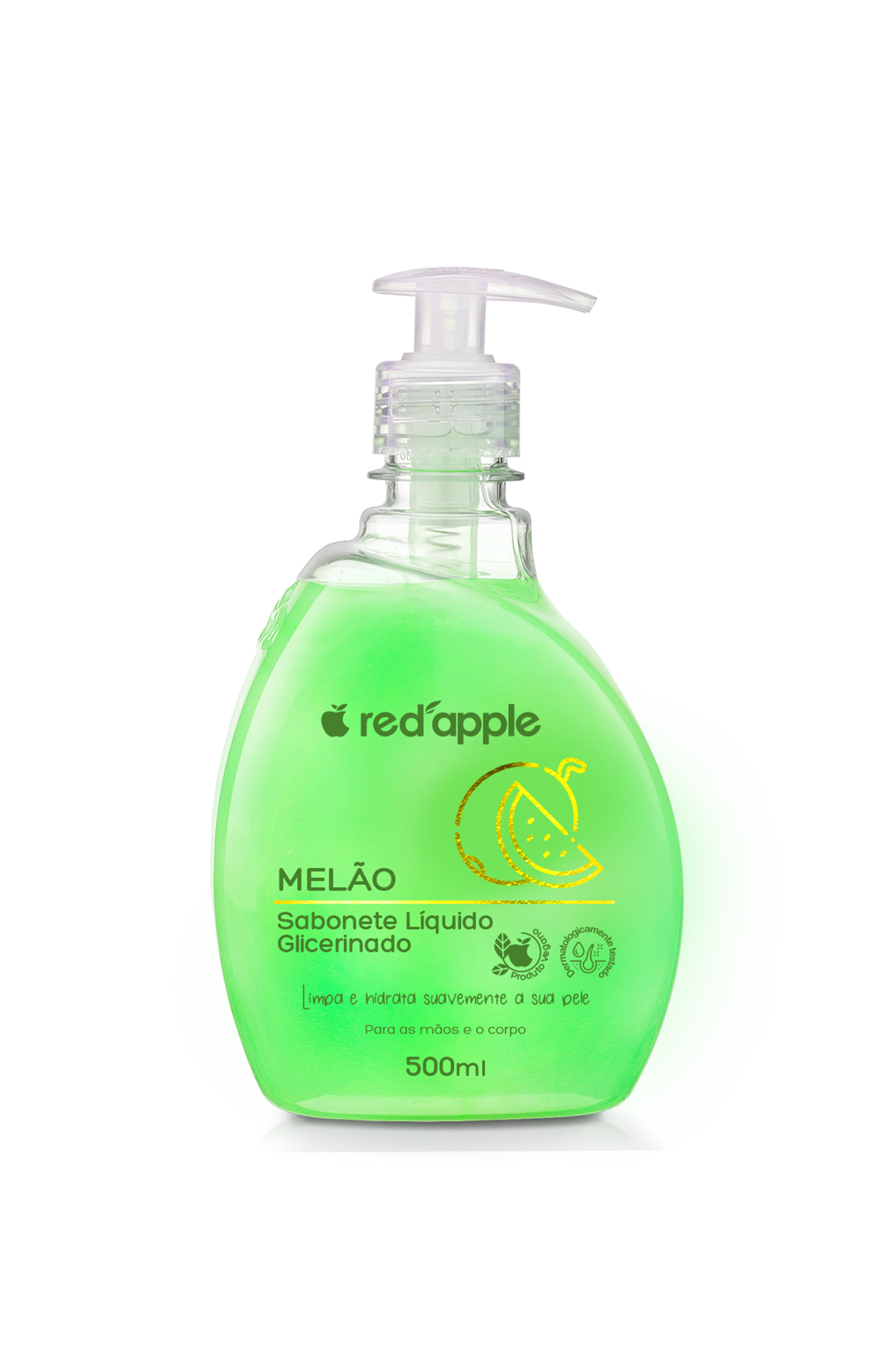 SABONETE LIQ GLICERINADO MELÃO 500ML