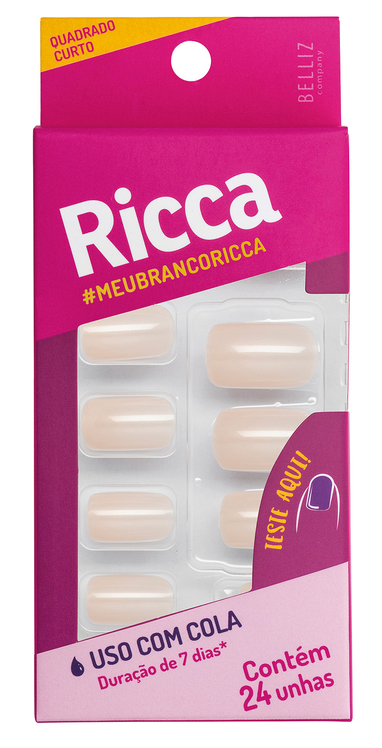 UNHAS RICCA BRANCO SONHO