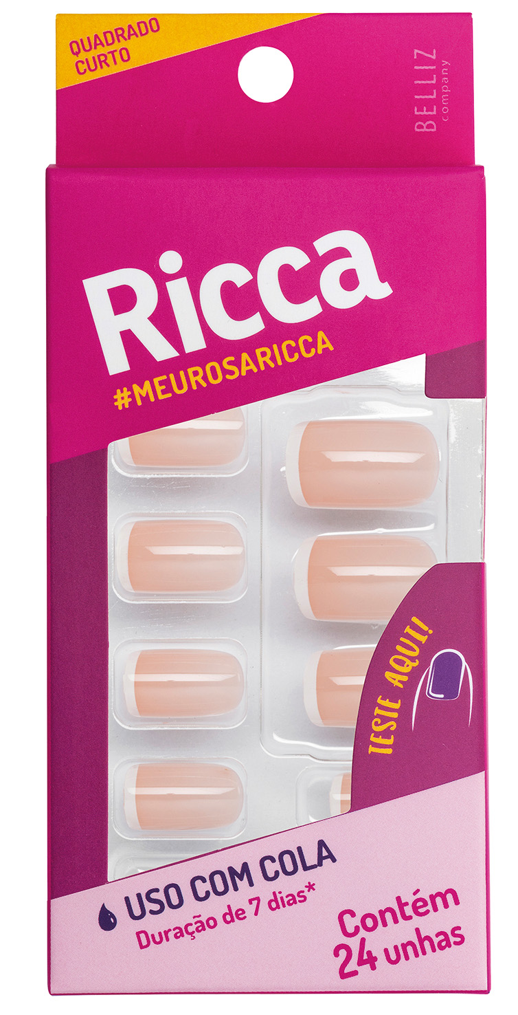UNHAS RICCA FRANCESINHA ROSA