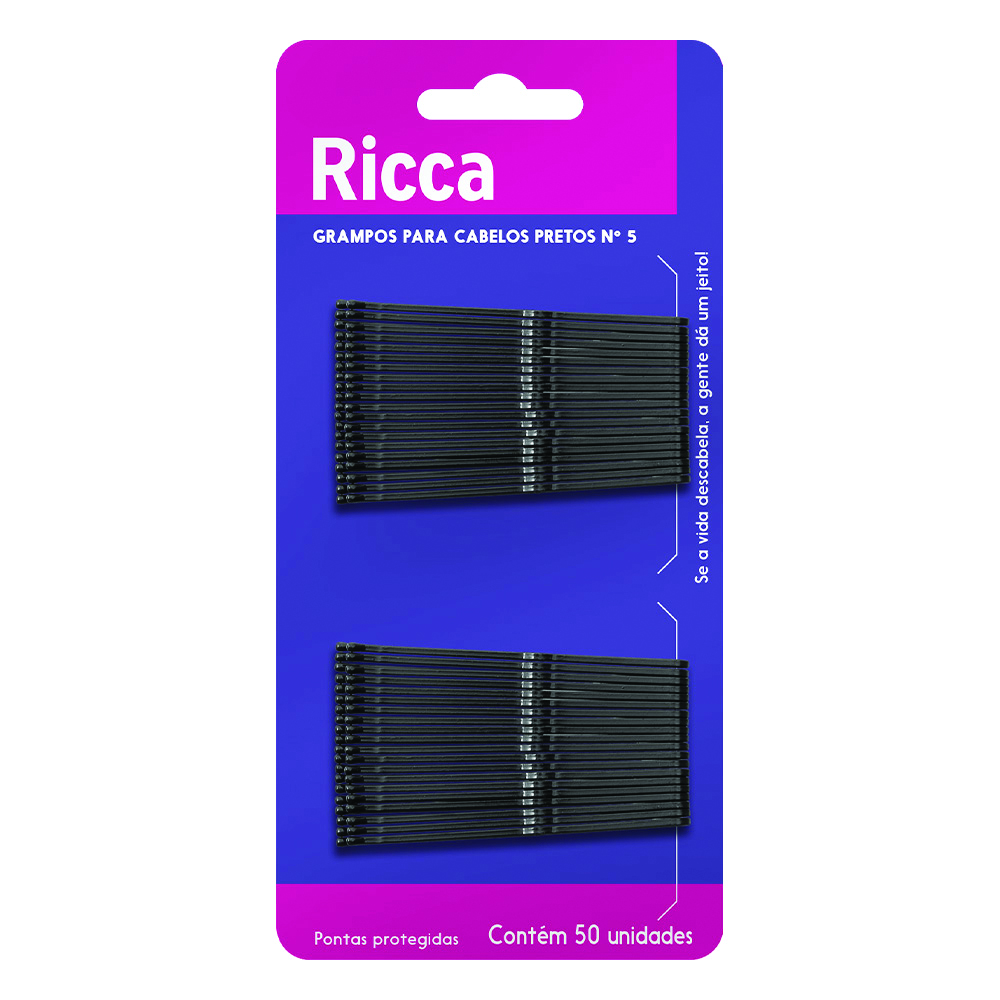 GRAMPO PARA CABELO PRETO N5 RICCA