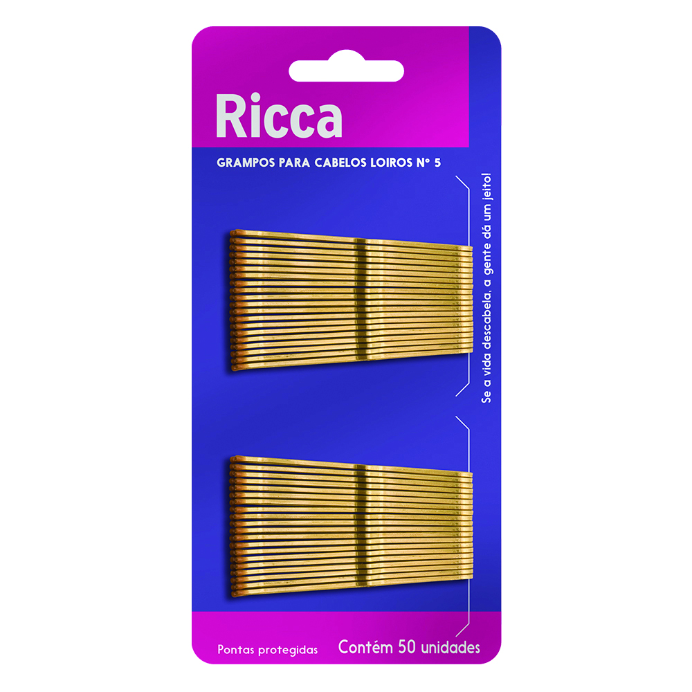 GRAMPO PARA CABELO LOIRO N5 RICCA