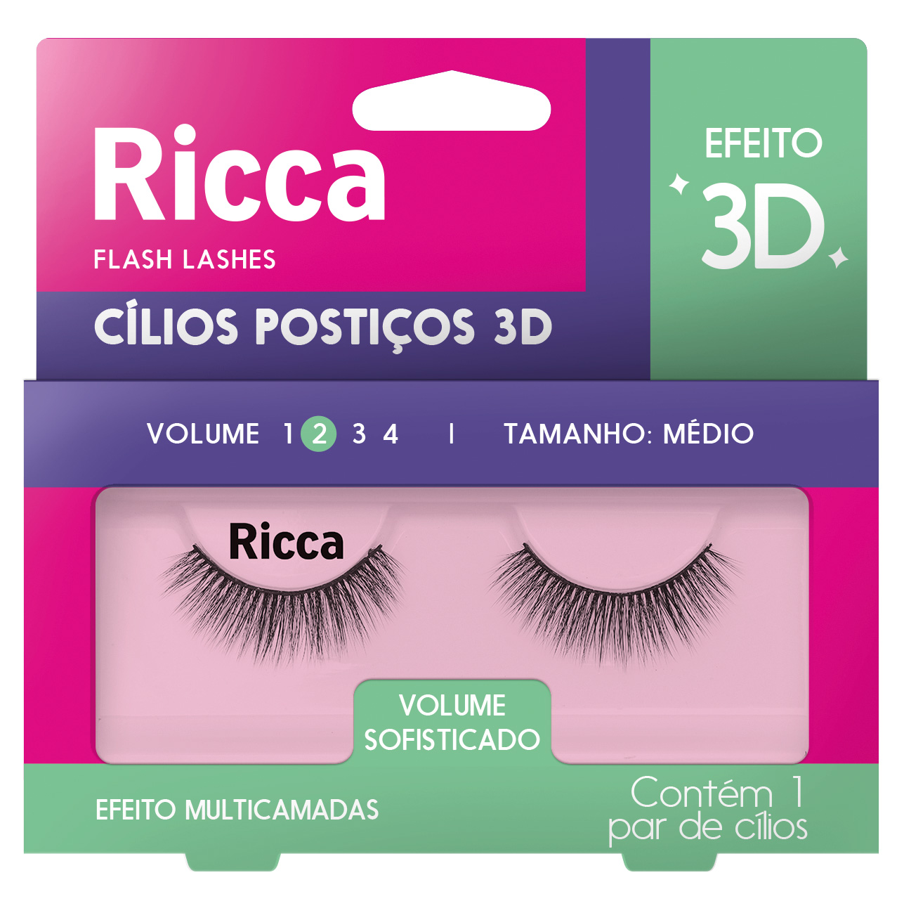 CILIOS 3D RICCA VOL 02 MEDIO 403