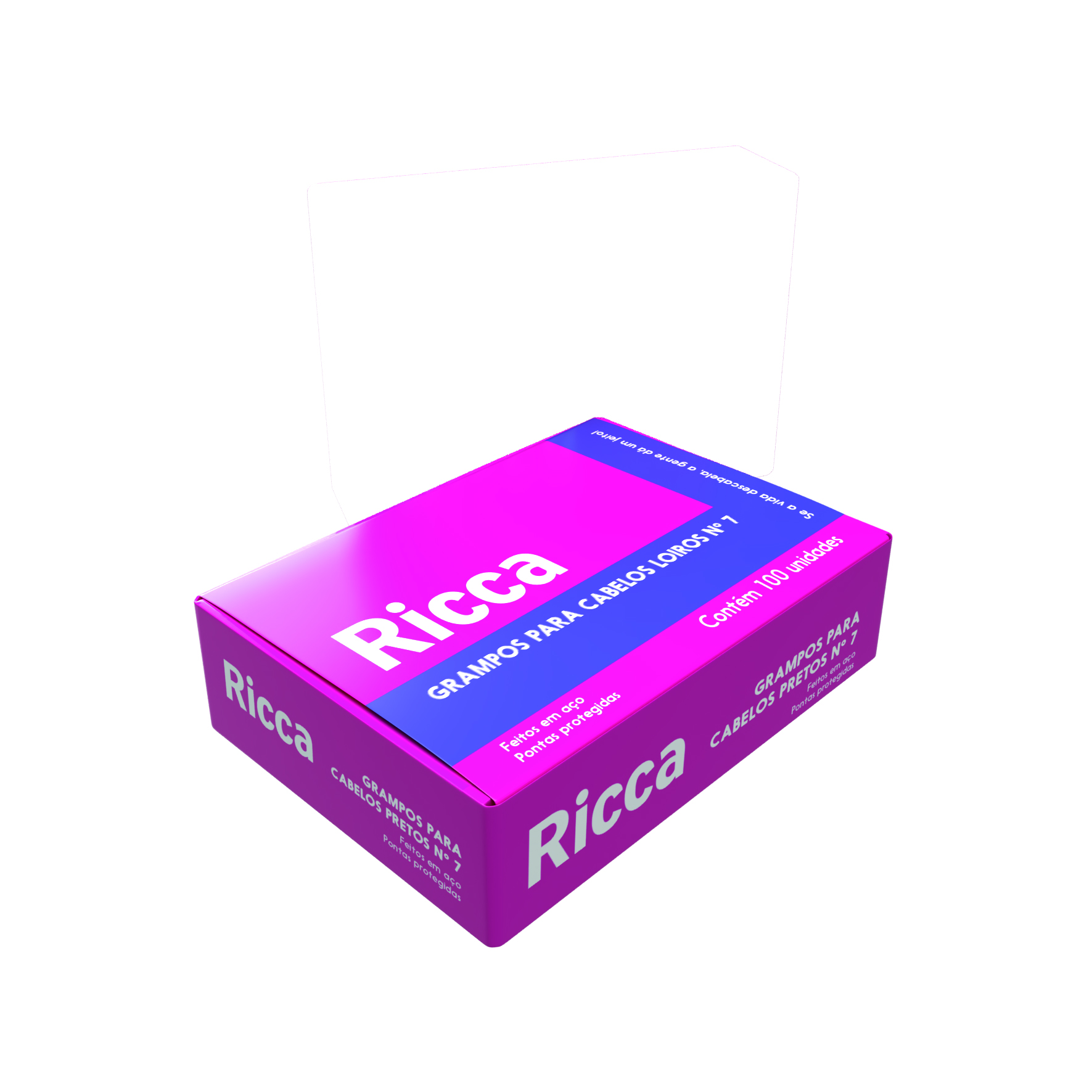 GRAMPO PARA CABELO N7 LOIRO C100 RICCA