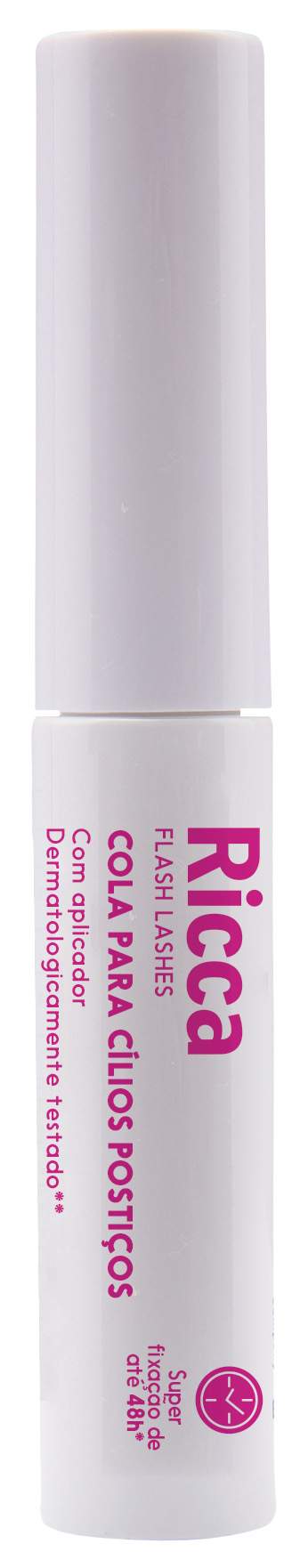 COLA PARA CILIOS RICCA 48H BRANCA