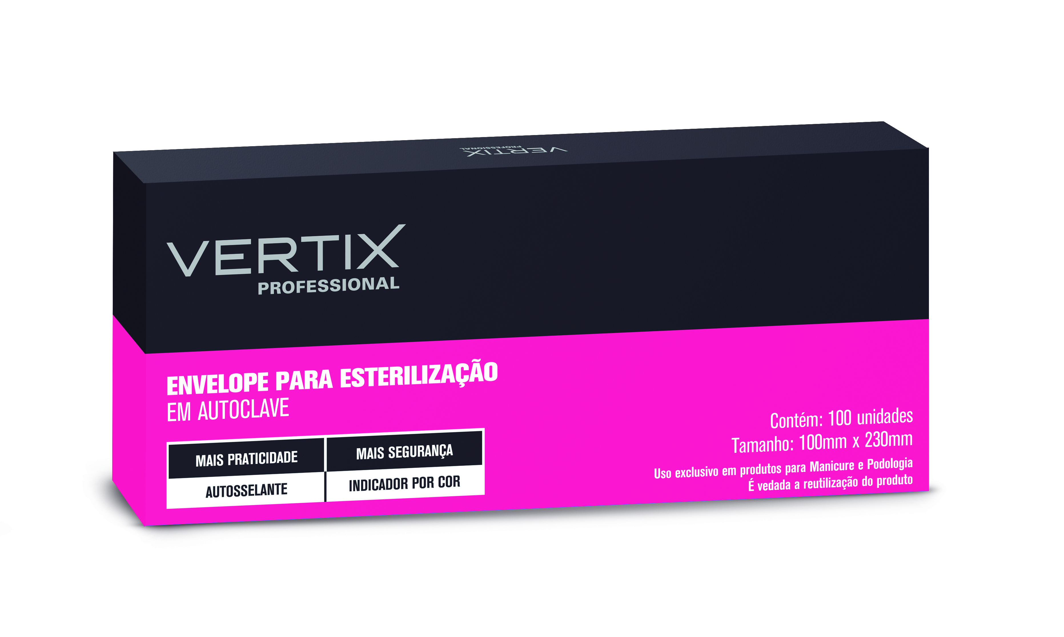 ENVELOPE PARA ESTERILIZA 10X23 CM VERTIX