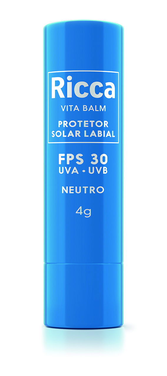 PROTETOR SOLAR LABIAL NEUTRO RICCA FPS30