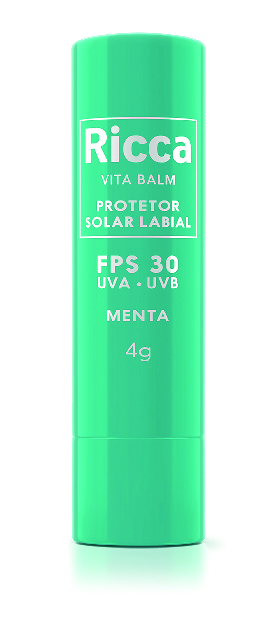PROTETOR SOLAR LABIAL MENTA RICCA FPS30