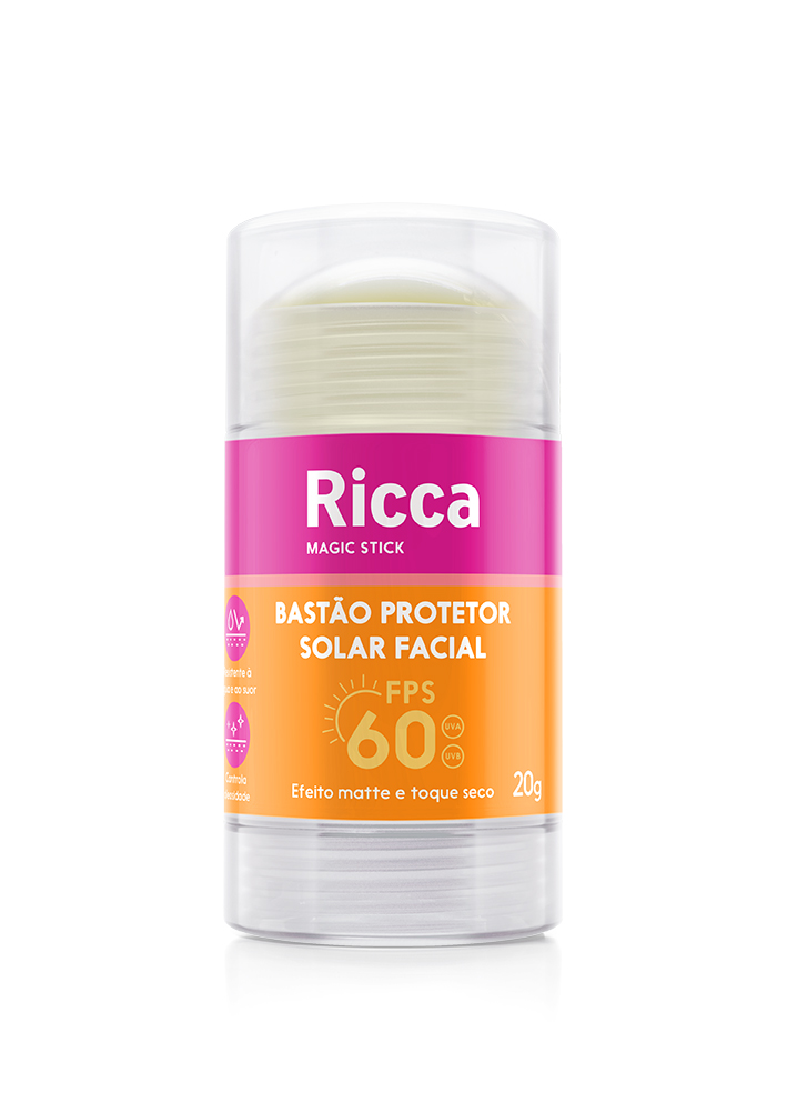 BASTÃO PROTETOR SOLAR FPS60 RICCA