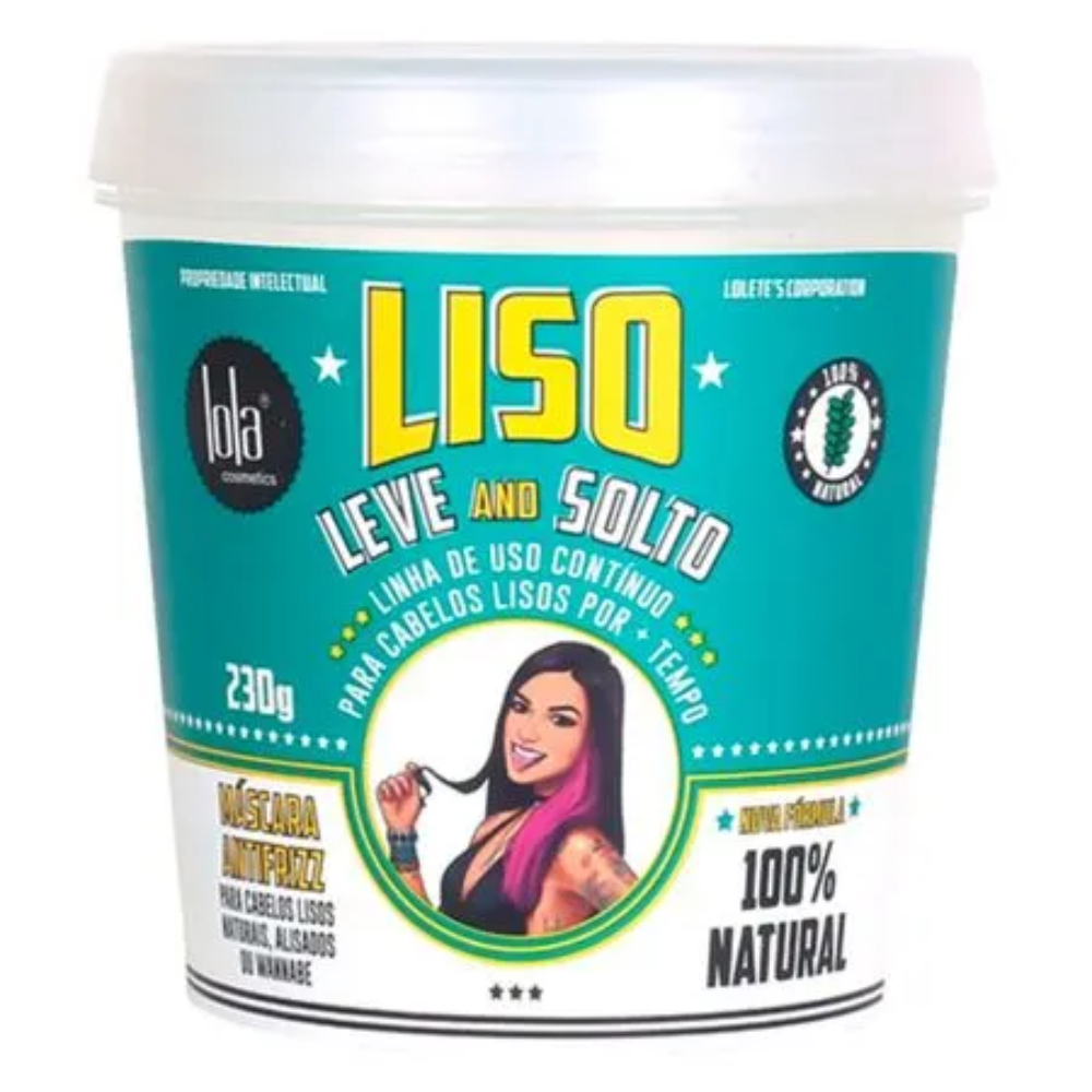 LISO LEVE E SOLTO MASCARA 230G LOLA