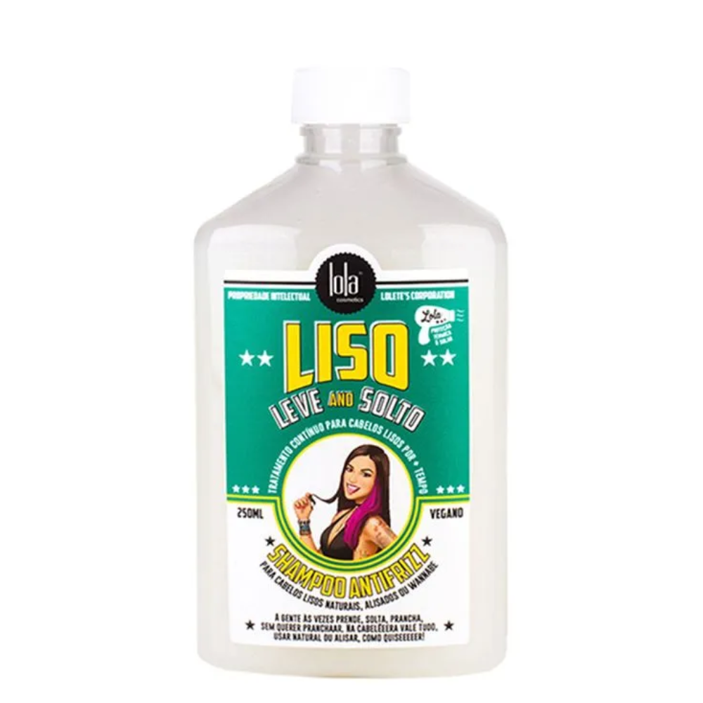 LISO LEVE E SOLTO SHAMPO ANTIFRIZZ 250ML